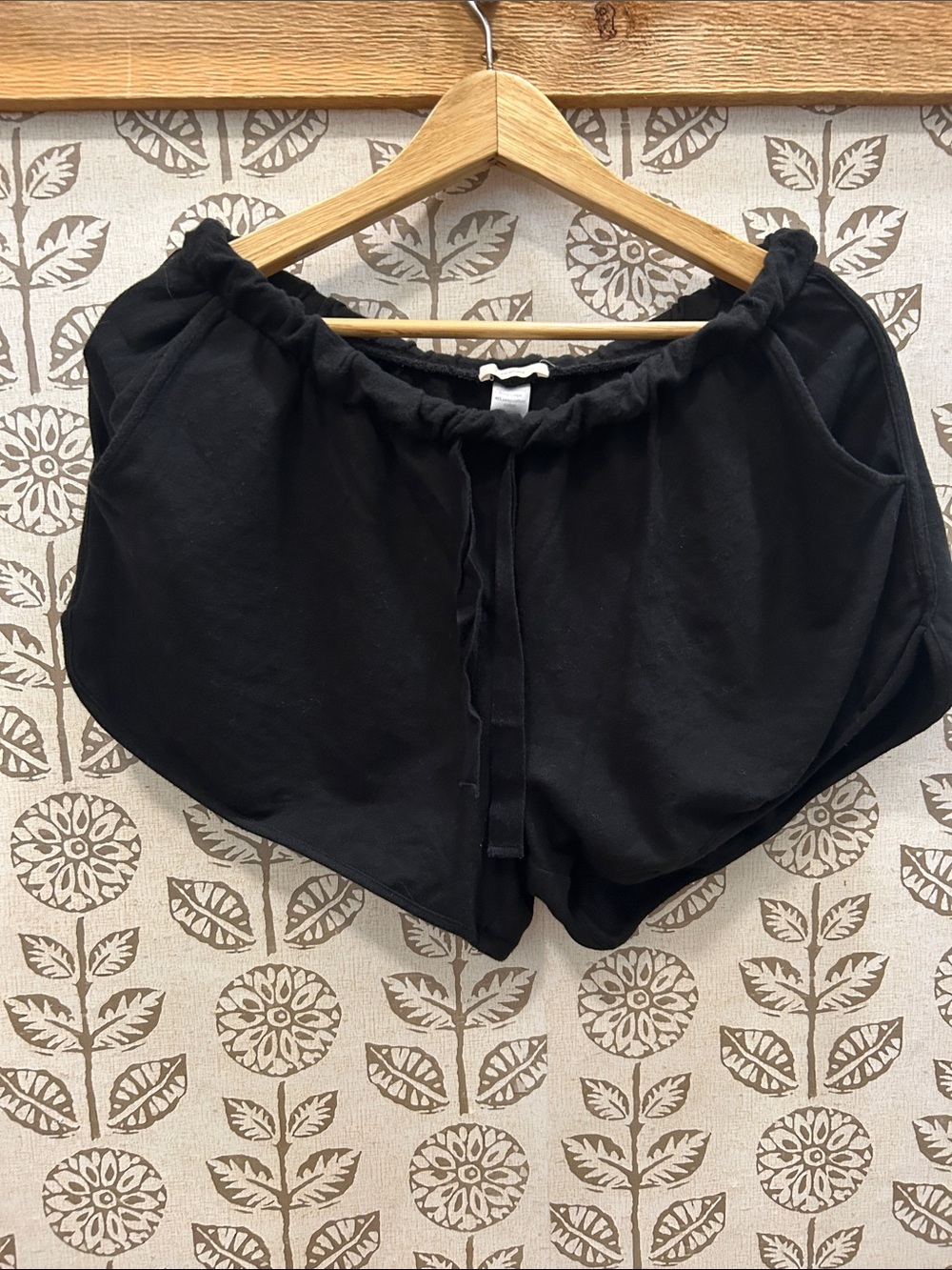 Eberjey Black Lounge Shorts with Drawstring